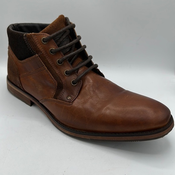 Manfield brown handcrafted lace-up men’s leather shoes, size 42 (8.5 US) main image 10